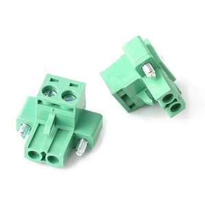 5.08mmコネクタグリーンプラガブル端子台2ピンプラグイン端子台 - Product Image 5