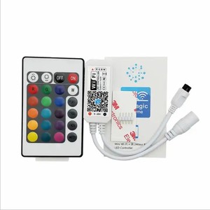 Оптовая Продажа с фабрики, 24 ключа RGBW PWM Smart WiFi Mini Controller, приложение для мобильного телефона, WIFI smart controller - Product Image 1