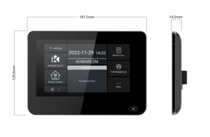 IP/TCP 7 pulgadas tuya Monitor interior WiFi productos para el hogar inteligente controlador 2 vías sistema de intercomunicación multi apartamento sistema de intercomunicación
