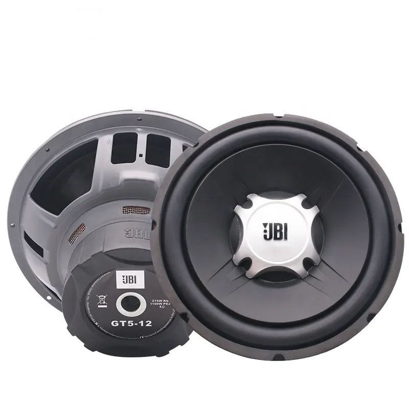 Hot Bán Xe Loa Xe Loa Siêu Trầm Loa 12 Inch 1200W Điện Lớn Xe Bass Loa GT5-S12