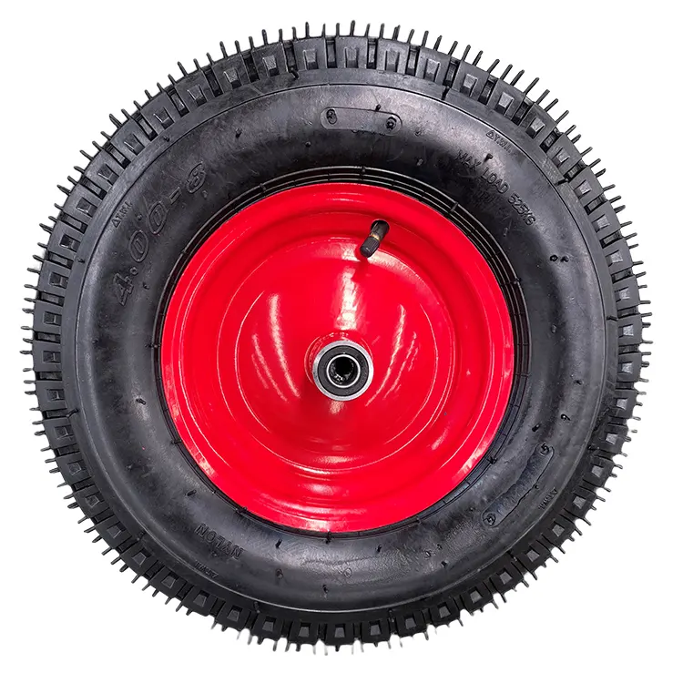 Neumático de carretilla de neumáticos 4,00-8 rueda carro neumático neumáticos de carretilla