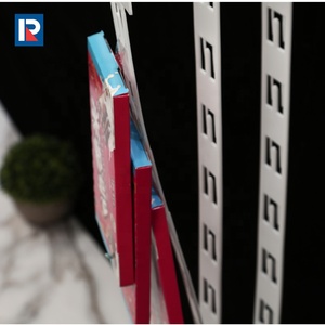 PP grossisti di plastica <span class=keywords><strong>Display</strong></span> appeso al dettaglio clip strisce con ganci per il supermercato