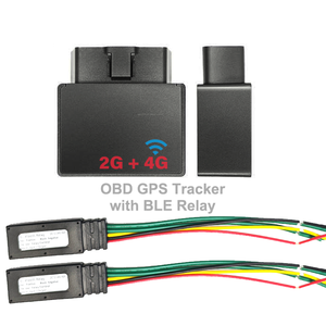 ポータブルスマートOBD GPSトラッカーBluetoothリレー4G SIMサポートリモート燃料カットGPSPOSプラットフォーム経由のリアルタイム車の位置 - Product Image 2
