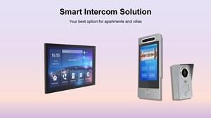 Sistema de intercomunicación Tuya ZigBee, intercomunicador inteligente de 10 pulgadas, tableta, control remoto de automatización del hogar inteligente, interfonos de comunicación de 2 vías - Product Image 6