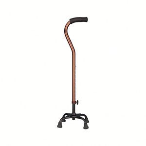 Tongkat berjalan multifungsi, tongkat perlengkapan rehabilitasi dapat disesuaikan empat kaki - Product Image 2
