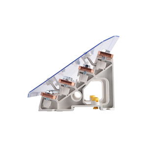 CE ROHS Certified 4 Pole <strong>Busbar</strong> Screw Terminal Block Connector <strong>400A</strong> Power Distribution Block - Product Image 2