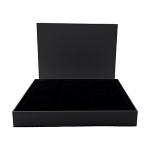 Customized Luxury Rigid Cardboard <strong>Box</strong> with High Quality Black Lid and Base <strong>Box</strong> for Card Collection Gift <strong>Box</strong> - Product Image 5