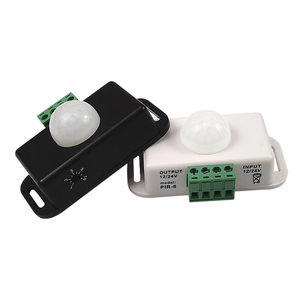 Detector infrarrojo IR de bajo voltaje de 12V y 24V, módulo de interruptor automático de luz LED, interruptor de Sensor de movimiento de cuerpo humano PIR ajustable - Product Image 1