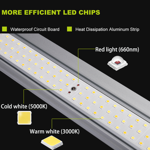 2024 삼성 301h 에보 풀 스펙트럼 LED 성장 라이트 스트립 720W 1000W 318 디밍 가능 달성 3.0umol/J 씨앗 개화하기 시작 - Product Image 3