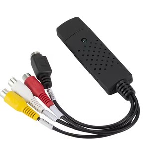 <strong>USB</strong> 2.0 <strong>to</strong> <strong>RCA</strong> Adapter Converter Cable Audio Video Capture Card for TV for DVD VHS Devices Compatible with Win7/8/XP - Product Image 3