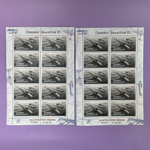 French Falcon devodin D1 tem Sticker sưu tập lịch sử hàng không phụ kiện mô hình - Product Image 2