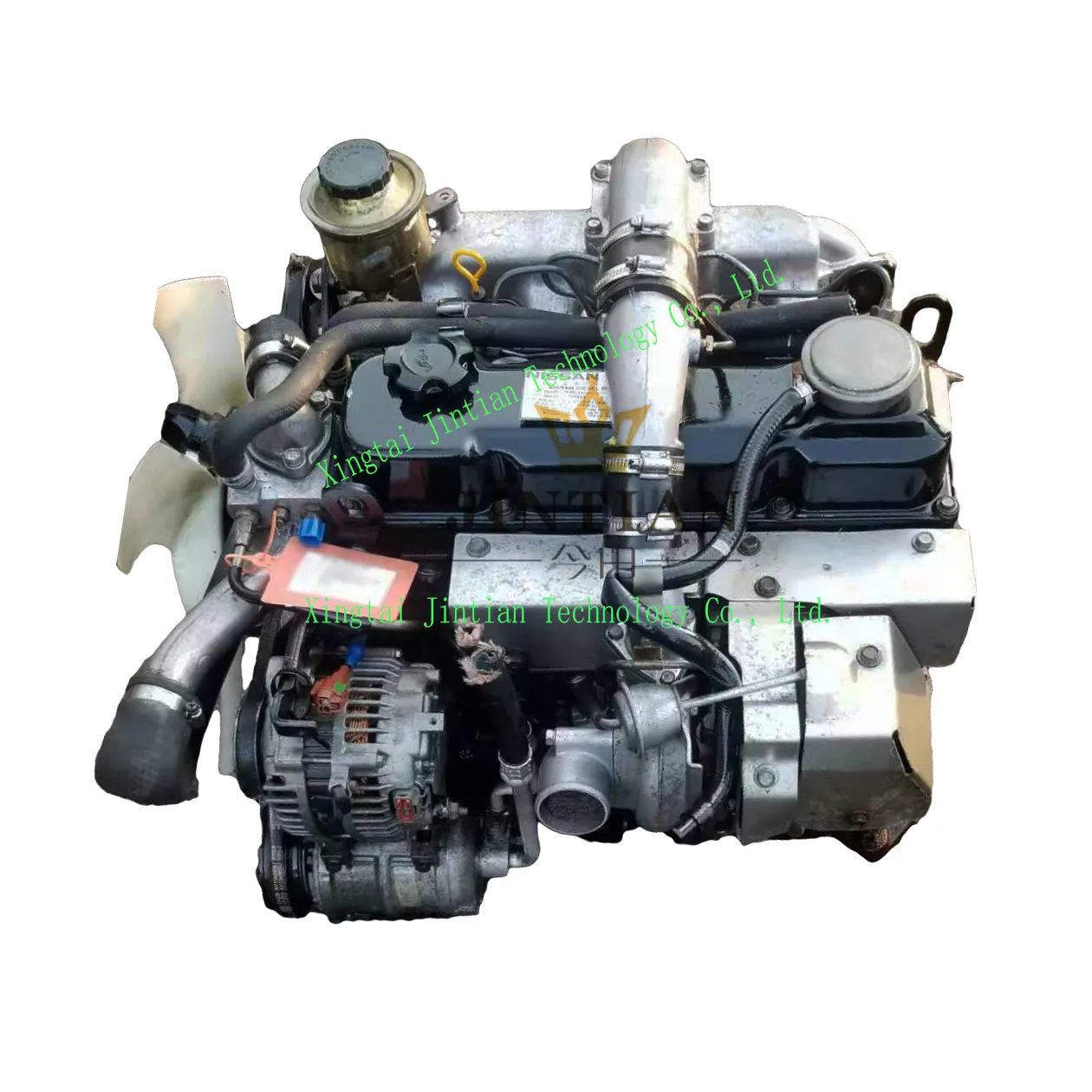 Полный бывший в употреблении QD32 двигатель с турбодизельным двигателем для продажи