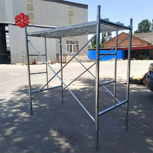 Movable Used <strong>Ladder</strong> <strong>Frame</strong> Formwork <strong>Scaffolding</strong> <strong>System</strong> Scaffold 5' Mason Box <strong>Frames</strong> F-lock - Product Image 4