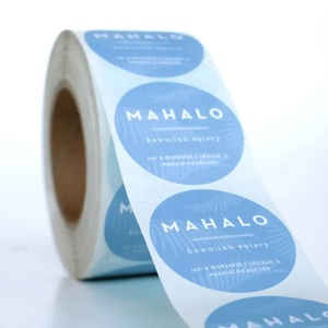 Özel kendinden yapışkanlı vinil çıkartmalar Logo çıkartması su geçirmez etiket baskı rulo etiketleri - Product Image 5