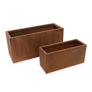 Factory Direct Sale United Kingdom Spice and Extract Manufacturing Rusty Large Metal <strong>Planter</strong> - Product Image 1
