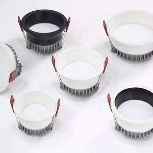 <strong>Round</strong> Down Light Recessed Spot Light <strong>10w</strong> 20w 30w Lights with Reflector Pf0.5 Aluminum Pc Antiglare Trimless <strong>Led</strong> Downlight - Product Image 4