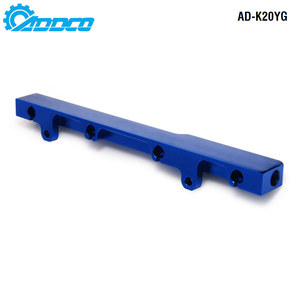 ADDCO para Honda Acura Racing Sport K-Series K20 DC5 EP3 Billet aluminio alto flujo montaje de riel de combustible azul AD-K20YG - Product Image 4