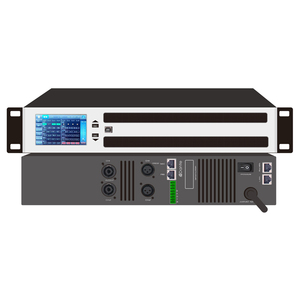 Thinuna EA-800/1000 modulo Dante 2 ingressi digitali AES processore DSP da 4.3 pollici classe D 8 Ohm 2*800W amplificatori di potenza professionali - Product Image 2