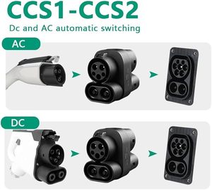 适用于电动汽车的DC快速充电器适配器CCS1至CCS2新条件一体式交流DC适配器CCS1至CCS2带插头类型 - Product Image 2