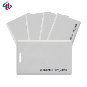 RFID 125KHz/13.56mhz厚智能卡-用于门禁系统的厚度1.8毫米可重写接近翻盖卡 - Product Image 3