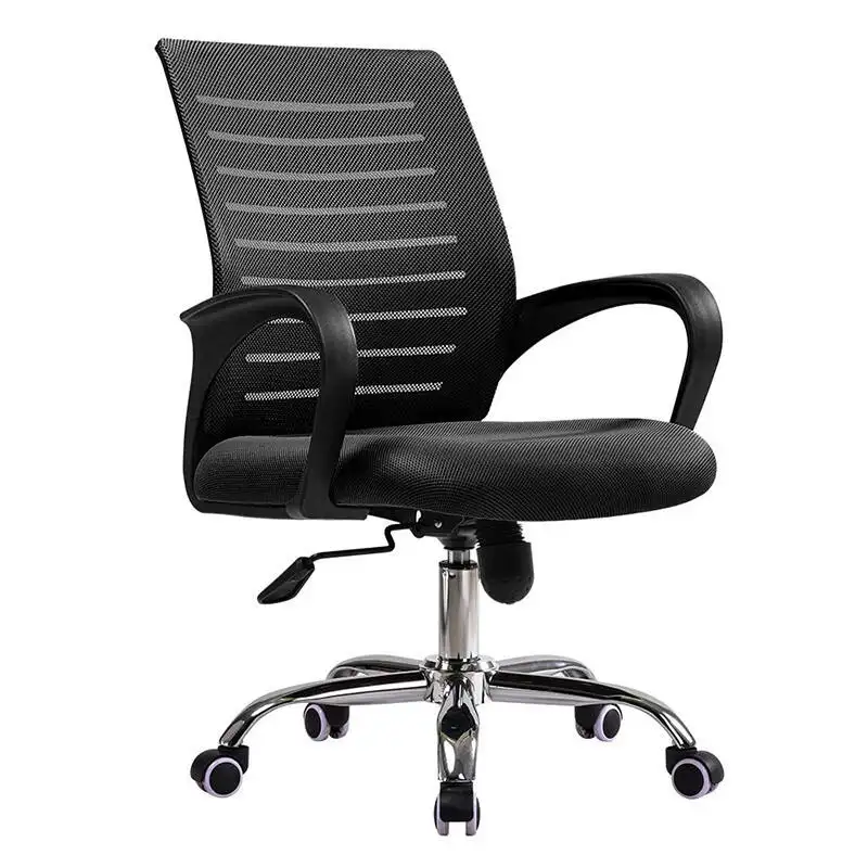 Mobilier 0ffice chaises de réunion de direction chaise en maille conception ergonomique chaise à rotation réglable ensemble bureau en bois moderne