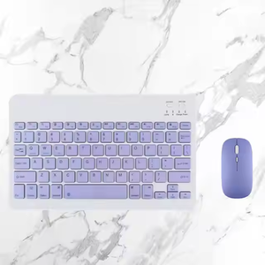 Combo personalizado portátil recargable Mini teclado inalámbrico y ratón para Android IOS Windows Tablet Smart Phone Tablet - Product Image 3