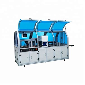 Punzonadora de tarjetas automática hidráulica de alta velocidad con programa PLC y sistema Servo