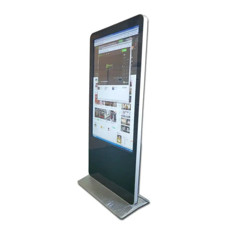 Высокая легкость Вертикальная напольная стойка Интерактивная цифровая вывеска полноцветная тотемная ЖК-телевизор сенсорный экран Kioks рекламный дисплей