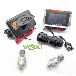 Escavatore parte universale 3 funzioni camion auto indicatore di temperatura acqua pressione olio misuratori di tensione metro motore ora metro - Product Image 6