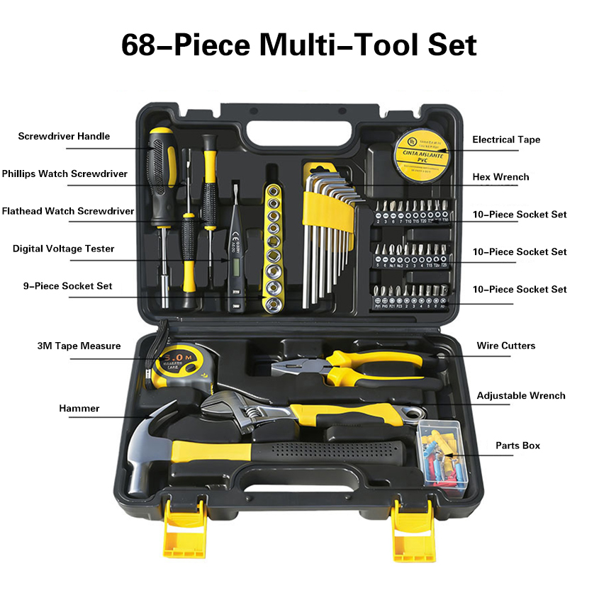 68-Piece Tool Set