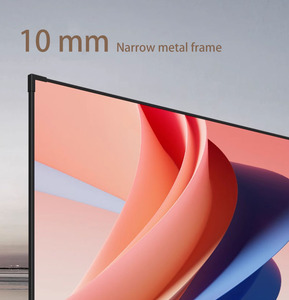 Pantalla de proyector 4K HD con marco fijo de ", pantalla de marco estrecho de Metal montada en la pared, pantalla de proyector de diseño suave blanca para TV - Product Image 6