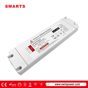 80W 100W 120W Salida 12Vac 24V Entrada 200-240Vac Fuente de alimentación LED CCT Triac 5 en 1 PWM Controlador LED regulable