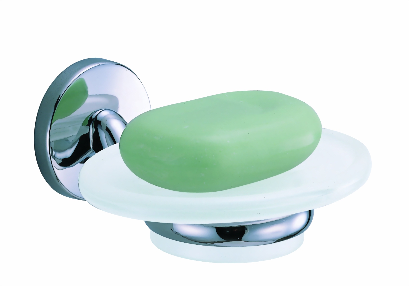 soap holder with glass