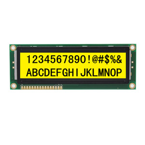 16x2 gran personaje pantalla lcd de matriz de puntos Módulo de pantalla - Product Image 1