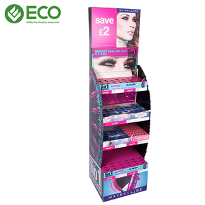 Chất Lượng Cao Tông Sản Phẩm Giấy Tầng Lông Mi Mỹ Phẩm Hiển Thị Đứng Trang Điểm Hiển Thị Rack - Product Image 1