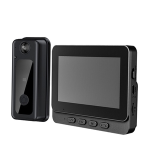 2.4G Wireless Smart Video ad alta definizione di monitoraggio 4.3 pollici IPS interfono bidirezionale campanello per Villa Home Office - Product Image 5