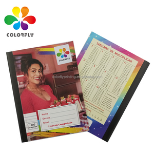 Wholesale Stock Newspaper Ruled Line Notebooks , B5 Size 100pages Single Line Exercise Book - Product Image 1