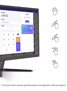 Monitor LED recto para juegos de ordenador de 23,8 pulgadas, Panel IPS, resolución HD de 1080P, entrada VGA, estilo delgado para oficina y negocios - Product Image 5