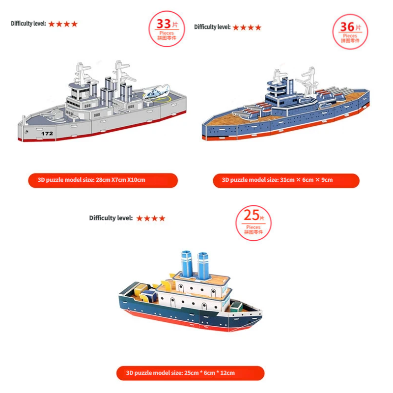 Three Warships