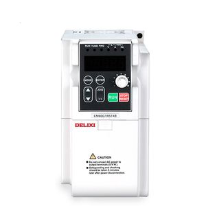 Delixi-inversor de frecuencia Variable y convertidor, 3 fases de entrada y salida, 0.75Kw, 380v, Vfd - Product Image 1