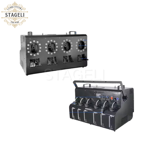 SP 1500 Watt <strong>DMX</strong> Remote <strong>LED</strong> RGBW Four <strong>Outputs</strong> Fog Smoke Bubble Machine for Stage Wedding Party - Product Image 3