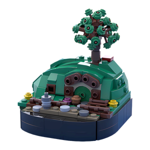 Funbuild the Lord BricksマイクロスケールのおもちゃリングMOC-99648バッグエンドホビット穴バッグエンドビルディングブロックおもちゃ - Product Image 3