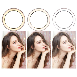 12inch Diameter Ring <strong>Light</strong> with Tripod Stand Dimmable Circular <strong>Led</strong> <strong>Light</strong> Ring Fill Selfie 12 Inch Photography Flash Ringlight - Product Image 3