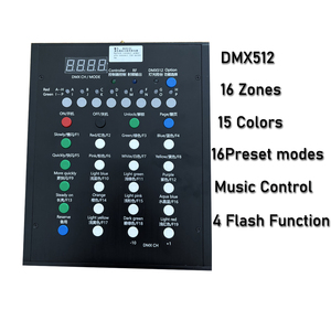 Controlador remoto de transmisión inalámbrica de 433MHz Controlador LED DMX512 RGB Computadora de control LED - Product Image 3