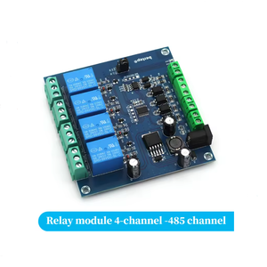 Modbus-Rtu 1/2/4/8 vías módulo de relé conmutación entrada/salida comunicación RS485/TTL