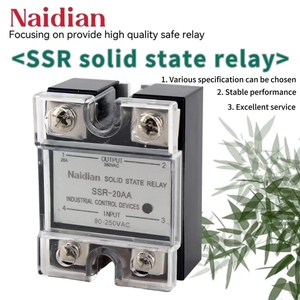 Festzustandsmodul AC DC SSR-AA SSR-DA kundenspezifisch 10 A 20 A 30 A 40 A einphasiges Festzustandsrelay - Product Image 2