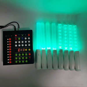 LINLI, лидер продаж, индивидуальный логотип, вечеринка, DMX 512, программируемая светодиодная мигающая палочка с дистанционным управлением - Product Image 4