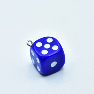 16Mm Acrylic Xúc Xắc Hành Lý Tag-Đầy Màu Sắc Keychain Mặt Dây Chuyền Cho Tự Làm Đồ Trang Sức Thủ Công Số Lượng Lớn Bên Ủng Hộ Cung Cấp - Product Image 3