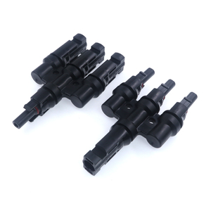 Conector PV a prueba de agua Cobre 2 pines 3 pines T4 T Rama Tipo T Conexión paralela Conector tipo T solar - Product Image 3