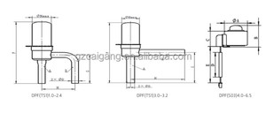 DPF(TS1)1.65C สําหรับวาล์วขยายอิเล็กทรอนิกส์ SANHUA DPF - Product Image 2